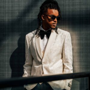 Snowfall Tuxedo – White Wedding Suit by Nairobi Grooms