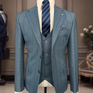 Skyborne Executive 3-Piece Suit by Nairobi Grooms – Light Tone Official Suit for Men