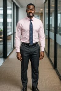 Aurora Essence Shirt by Nairobi Grooms – Blush/Tone Official Shirt for Men