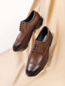 premium brown gloss formal shoe by Nairobi Grooms