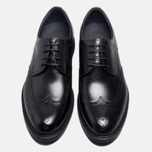 Executive Matte Oxford men’s formal black shoe by Nairobi Grooms