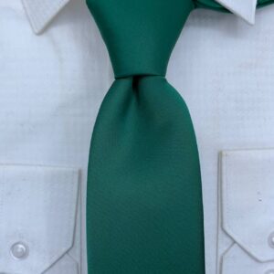 SOLID GREEN TIE
